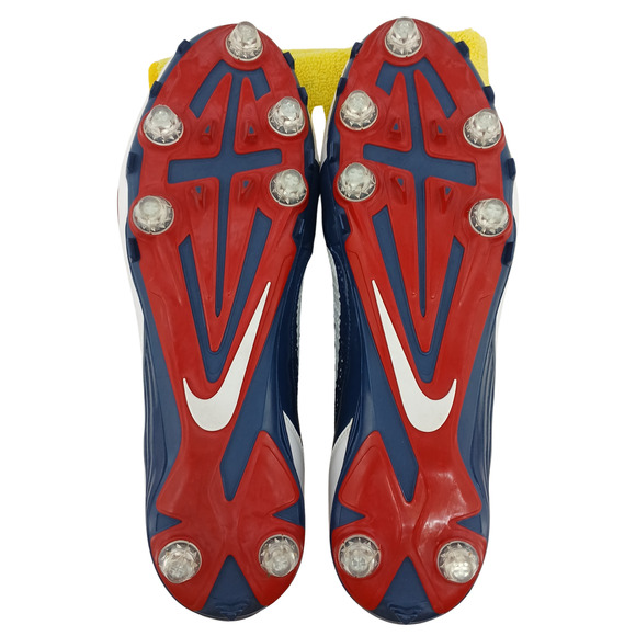 Nike Alpha Pro D Low NFL Football Cleats White/ Blue 622299-413 Houston Texans - Picture 5 of 9